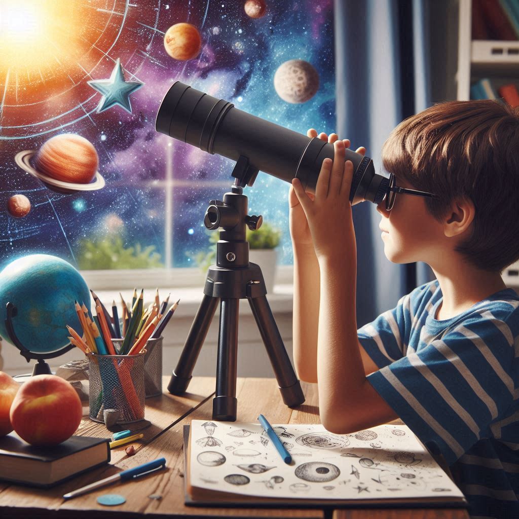 Telescópio com Zoom de Longo Alcance 8000m – Prisma, com Suporte para Celular